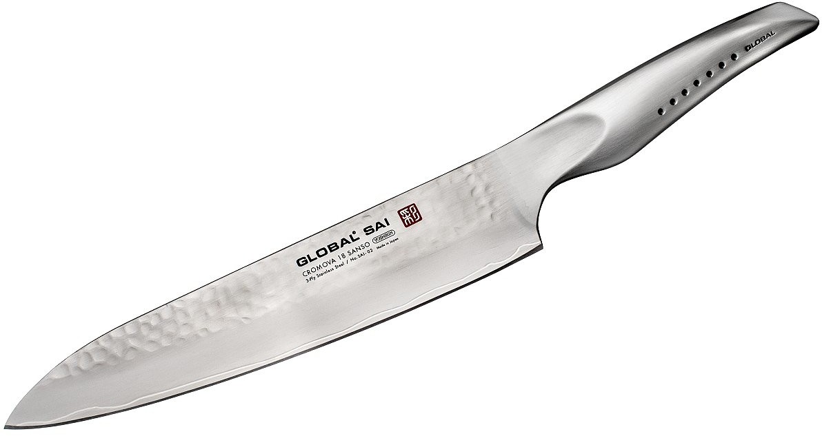 Global Nóż do porcjowania 21cm SAI sai-02