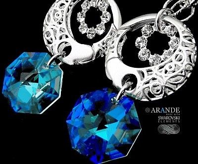 Swarovski Eleganckie Kolczyki Sente Antico Forte