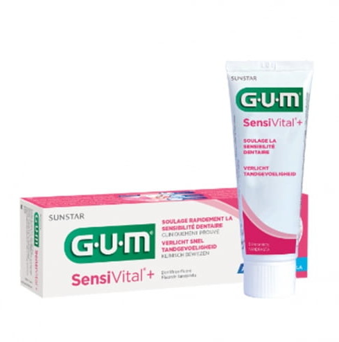 GUM GUM SensiVital Plus - pasta do zębów dla osób z nadwrażliwością zębową 75ml