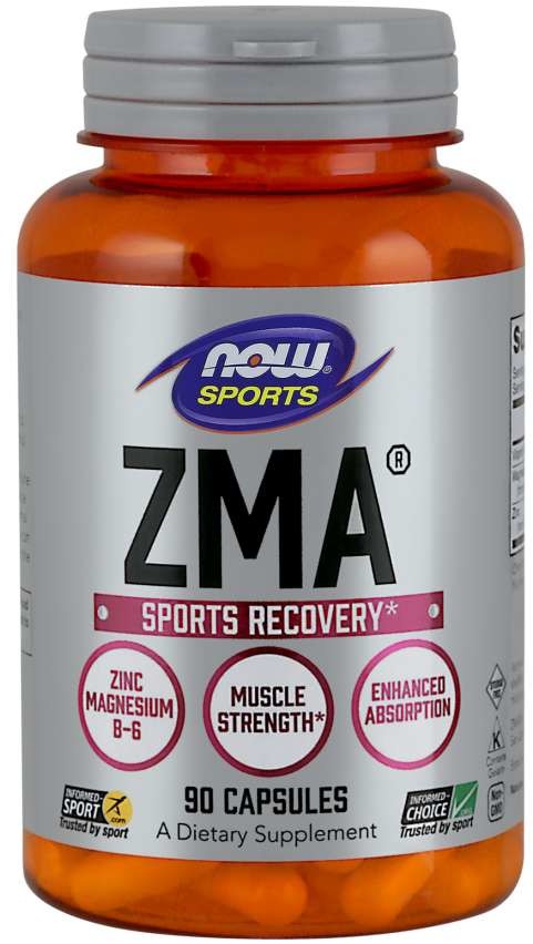 Now Foods ZMA Sports Recovery - 180 kapsułek