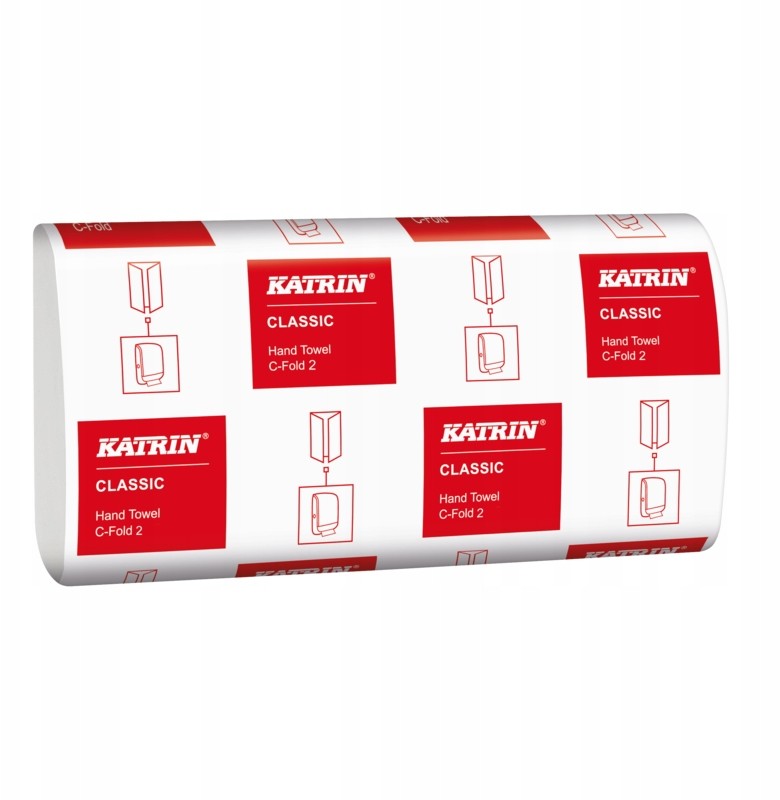 Ręczniki papierowe biały Zig Zag Katrin 1s 35298