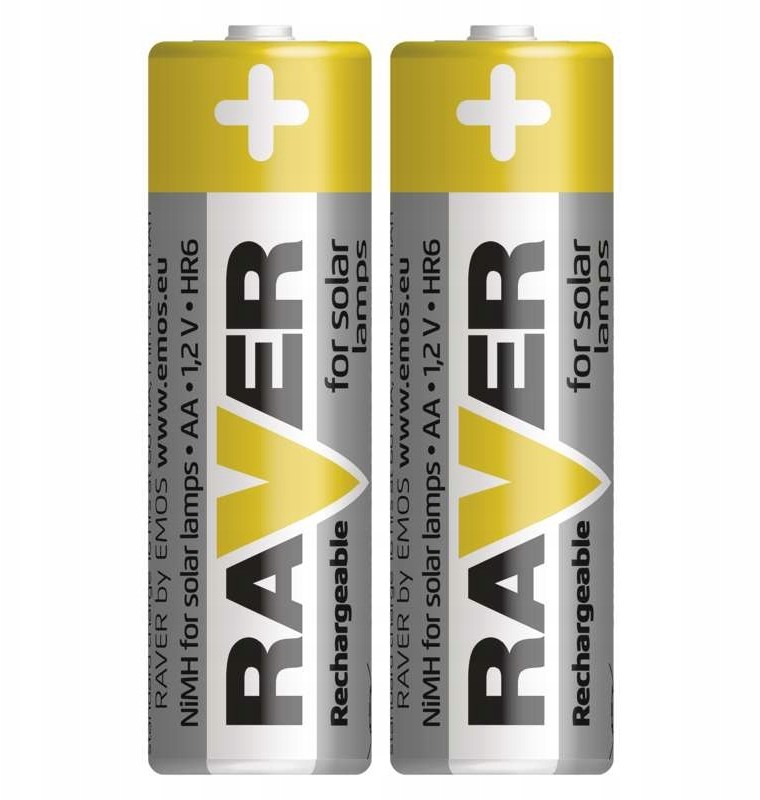 Akumulator NiMH Raver Solar Aa (R6) blister 2