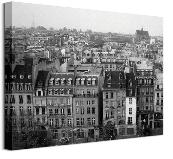 Pyramid Posters Parisian Rooftops - Obraz na płótnie WDC92769