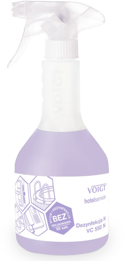 Voigt VC 550 N VC 621 DEZYNFEKCJA bez spłukiwania Gastro-sept plus 0,6l. do szybkiej dezynfekcji VC 550 N DEZYNFEKCJA 0,6l