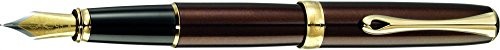 Diplomat d40213023 Excellence A2 marakeszu fountain Pen z ostrzem ze stali drobno, złoty D40213023