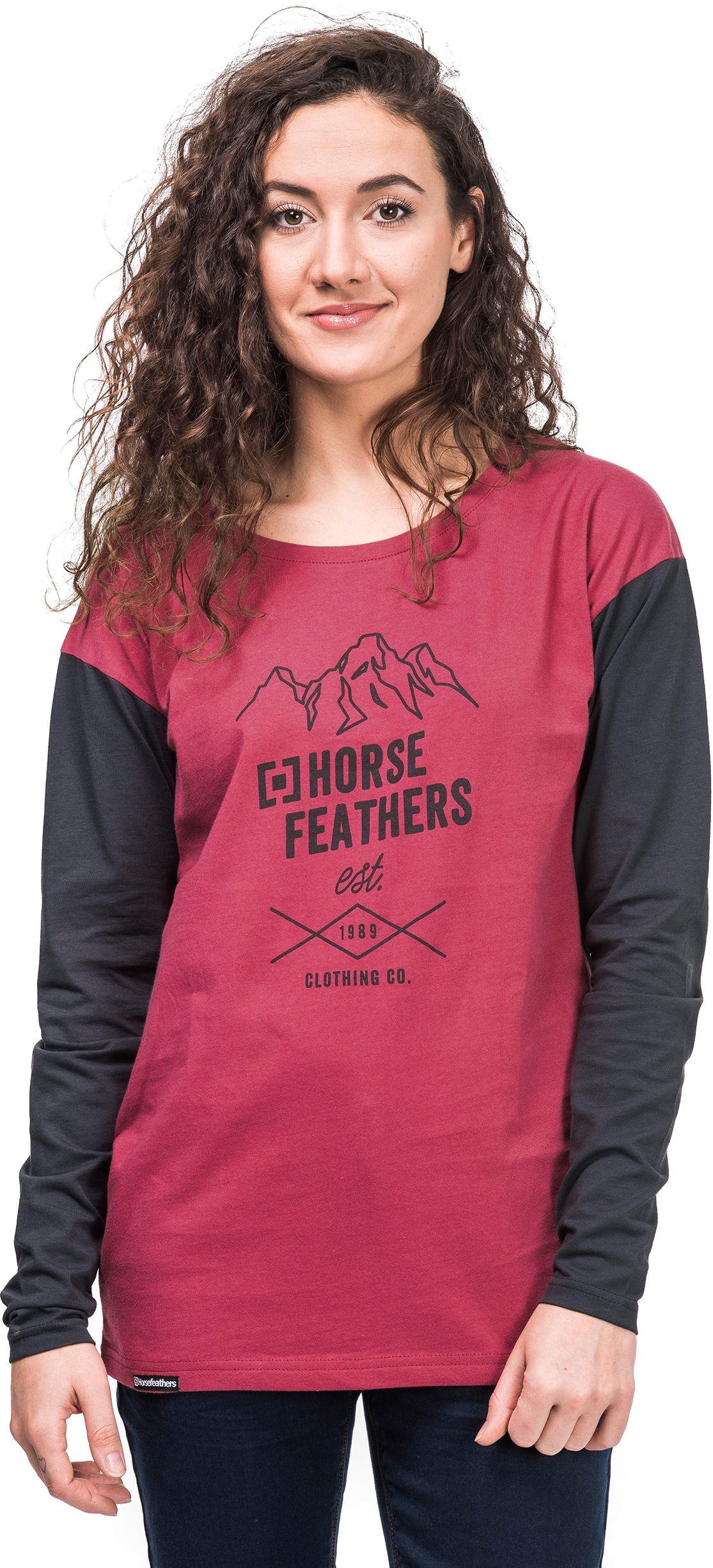 Horsefeathers t-shirt damski NOAH TOP rose)