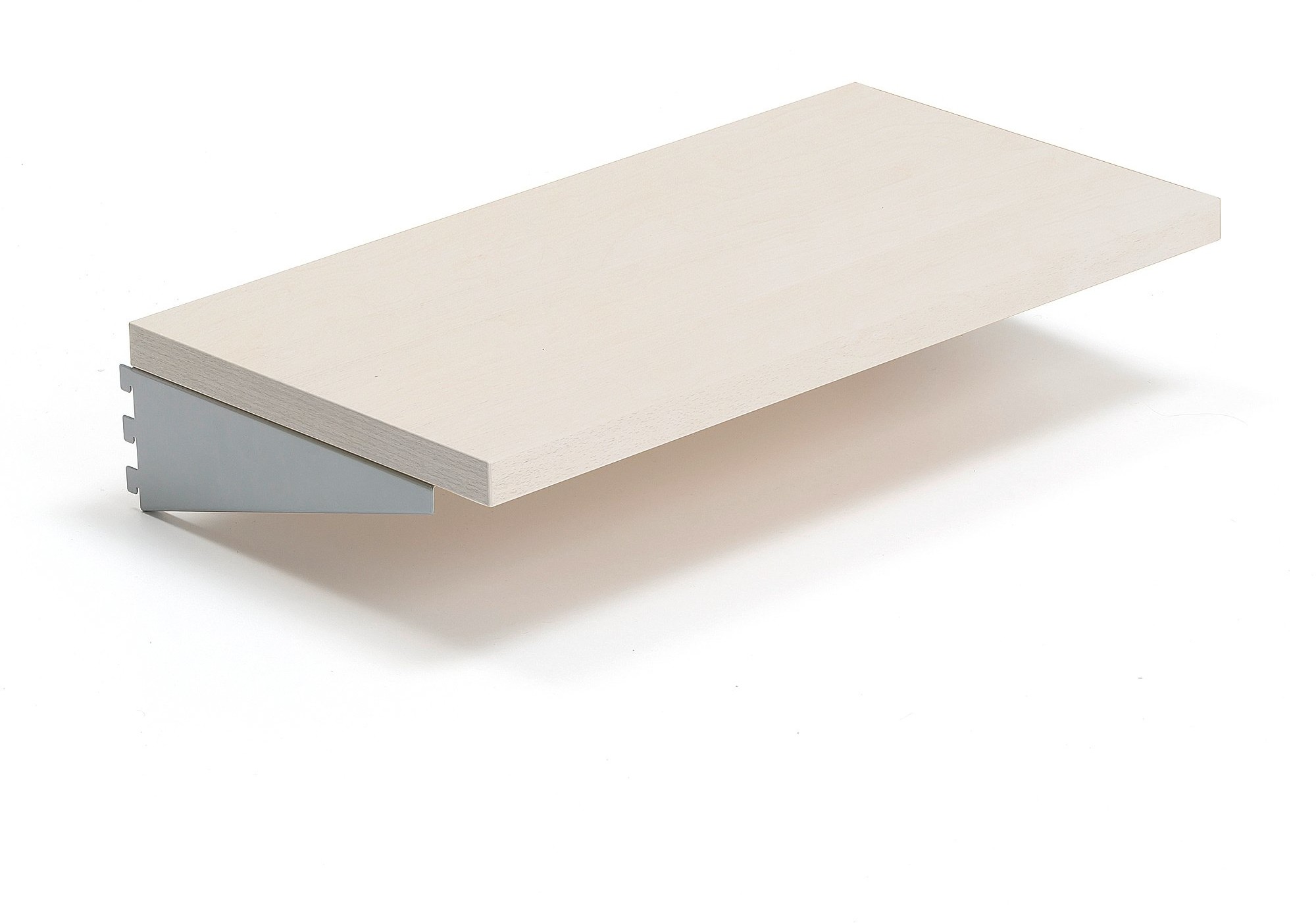 AJ Produkty Ławka JEPPE, 600 mm, brzoza, aluminium