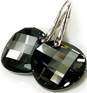 Swarovski NOWOŚĆ kolczyki SILVER NIGHT TWIST