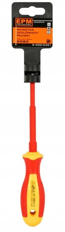 Wkrętak Izolowany Płaski 1000V 0.5X3.0X75MM