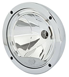 HELLA 1F1 009 094-051 Hybrydową-Reflektor dalekosiężny - Luminator Compact Celis - 12/24V - okrągły - Liczba referencyjna: 37.5 - Oprawa - Kolor szkła reflektora: przezroczysty - z lewej/z prawej 1F1 009 094-051