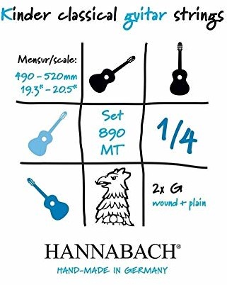 Hannabach 653065 struny do gitary klasycznej 653065