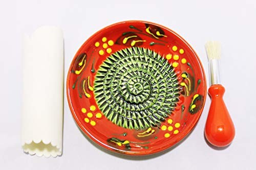 JOSKO Produkte JOSKO 2736 zestaw talerzy do ścierania, ceramika, czerwony