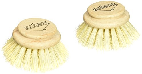 Küchenprofi 1109430002 dwie wymienne szczotki szczotki do płukania, drewno, beżowy 2 jednostek K1109430002