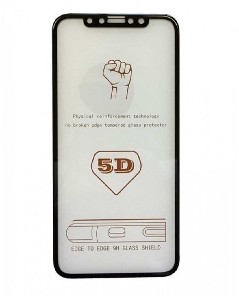 Huawei Szkło hartowane 5D Mate 20 Lite czarne Full glue