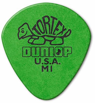 Dunlop Jim Tortex Jazz 1 zielony M 1 (36 sztuk) 23472505023