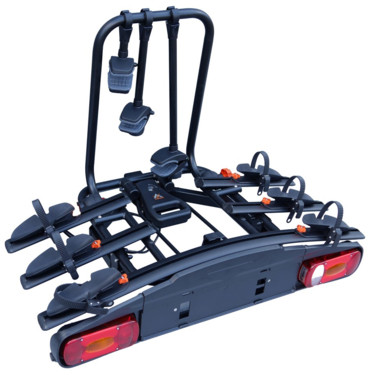 Aquri Bagażnik rowerowy na hak (platforma) AQURI Active Bike 3 rowery Czarny