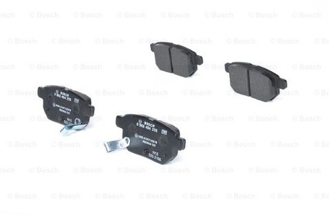 Bosch Zestaw klocków hamulcowych, hamulce tarczowe 0 986 494 255