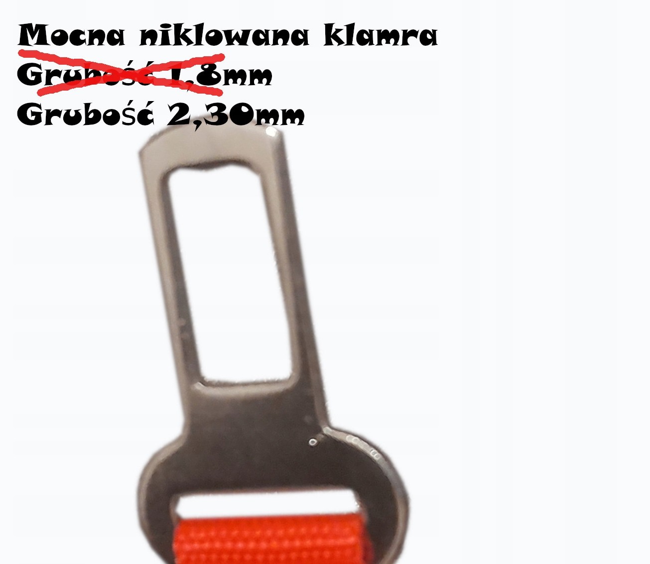 Haas F1 Team samochodowa dla dużego psa regulowana 25mm
