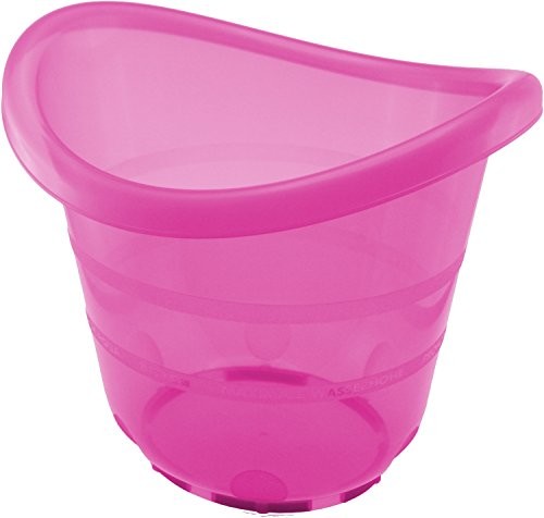 Bieco 79000060 Baby śmieci łazienkowy Różowy ok. 38 x 34 x 33 cm