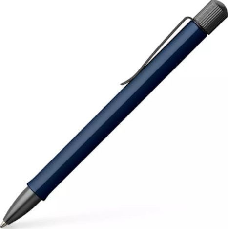 NoName długopis Hexo B 16 cm aluminiowy/stalowy niebieski twm_965385
