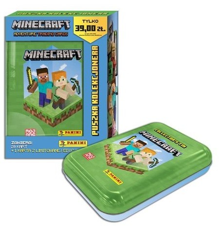 Panini Minecraft Puszka kolekcjonera