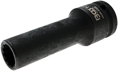 BGS Klucz nasadowy  nasadka udarowa 20 MM, długości, 17 MM, 1 sztuka, 5345