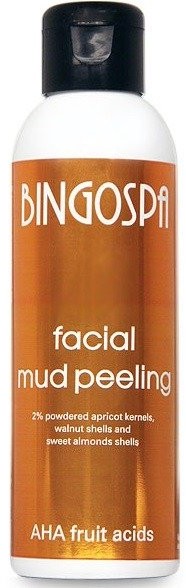 BingoSpa peeling błotny do twarzy z kwasami owocowymi 100g