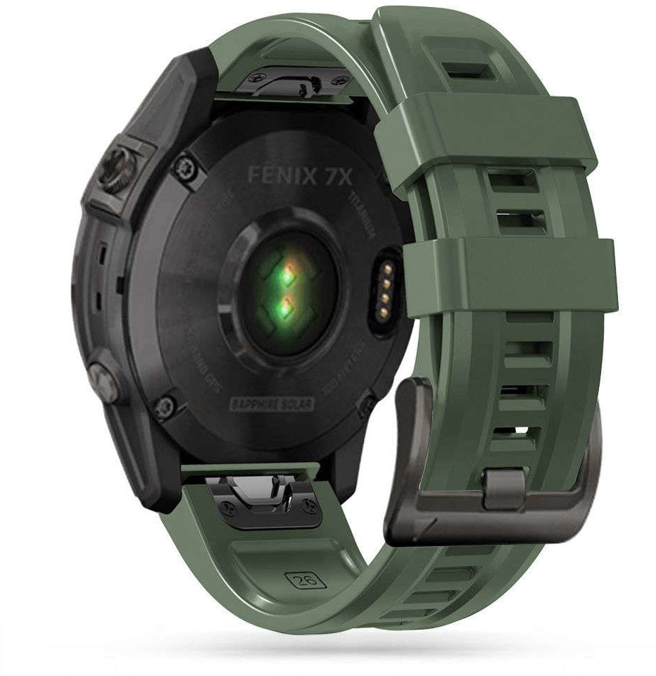 Garmin Pasek sportowy Iconband do Fenix 3 5X 3HR 5X Plus 6X 6X Pro 7X Army Green 1374
