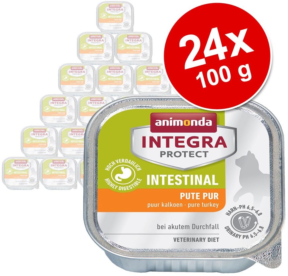 Animonda Integra 10 + 2 gratis! Integra 12 x 100 g Intestinal indyk| Dostawa GRATIS od 89 zł + BONUS do pierwszego zamówienia