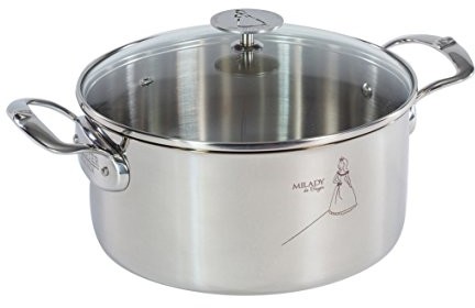 DE BUYER milady 3427.20 garnek z pokrywką do pieczenia 20 cm 3427.20