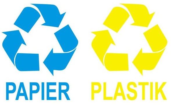 Naklejka PAPIER/ PLASTIK