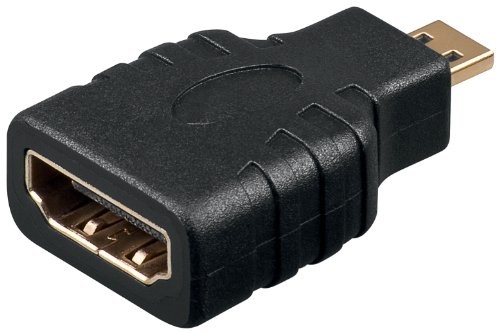 Wentronic HDMI-adapter, 19 poli GHDMI gniazdo A na wtyk HDMI D (Micro) 68842-GB