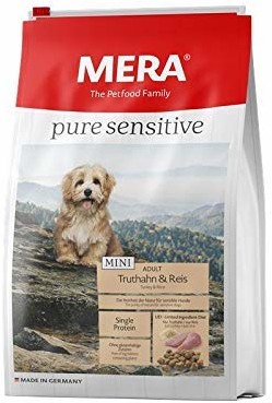 Mera Dog karma dla psa czysta Sensitive Mini indyk/ryż 4 kg 057634