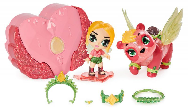 Spin Master Hatchimals Pixies Riders Laleczka Crystal Charlotte i Draggle Glider 20126609 Spin 20126609