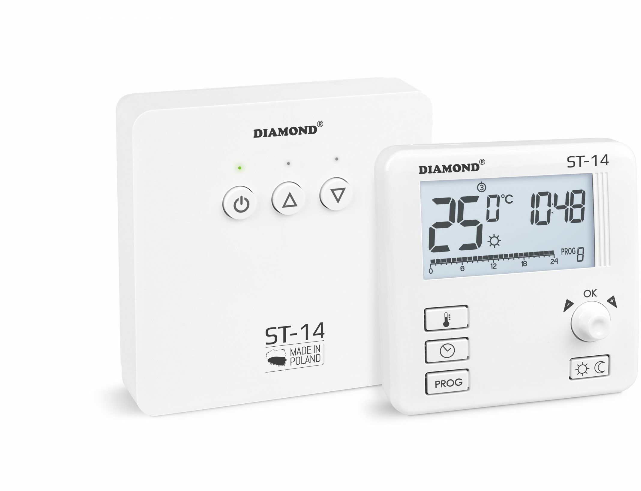 Diamond Diamond Regulator Temperatury Tygodniowy Bezprzewodowy ST-14 3021RTH 3021RTH