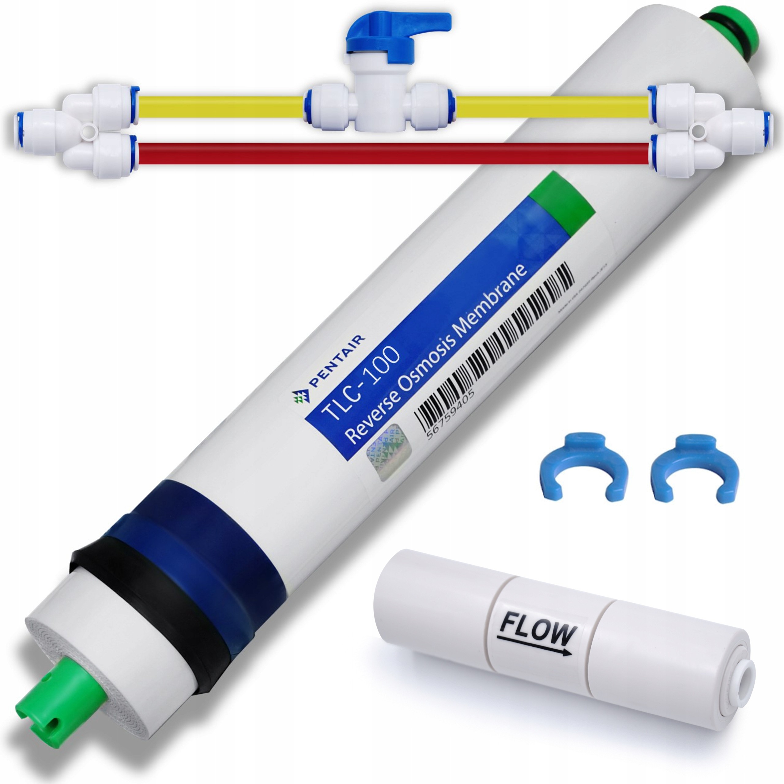 Membrana Osmotyczna Pentair 100 + Zestaw Fr-flush