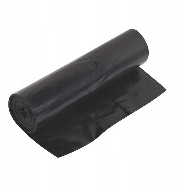 Worki Na Śmeici 60L 25 Sztuk Czarne Mocne Ldpe