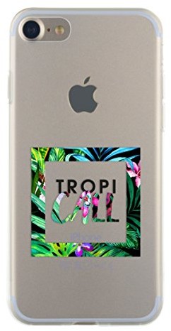Big Ben BBC Tropi Call półtwarde etui do iPhone 7/8 - przezroczyste COVTROPICALLIP7