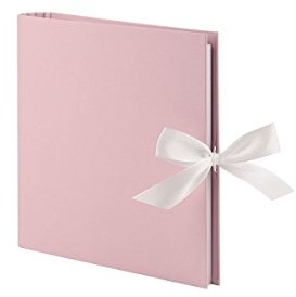 Rössler Graphics 13161150006 album na zdjęcia, z zapięciem na kokardkę, 50 stron, kolor różowy 13161150006