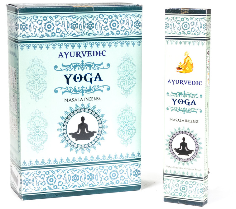 Goloka Kadzidełka AYURVEDIC Yoga (joga) - 15g ayurvedic03