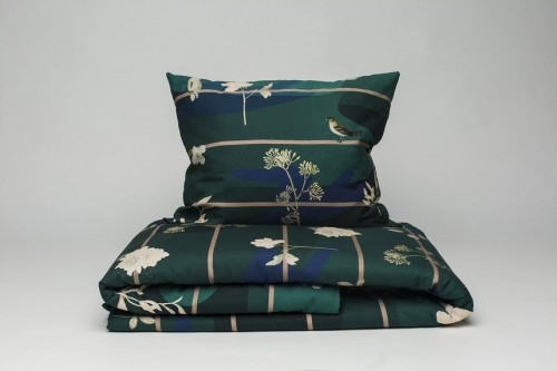 HOP Design Pościel Satynowa 160x200 Botanic Garden Night 067D-49169