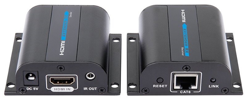 PremiumCord HDMI extender 60 m jeden przewód Cat6/Cat6a/Cat7 khext60