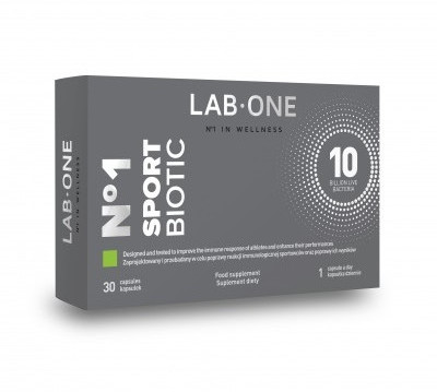 Lab One Lab One N1 SportBiotic Probiotyk 30 kapsułek B61E-789EE