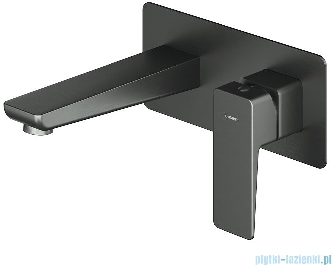 Omnires Parma bateria umywalkowa podtynkowa grafit PM7415GR |