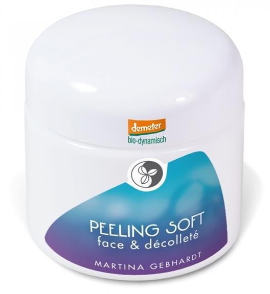 MARTINA GEBHARDT Naturkosmetik PEELING SOFT Peeling drobnoziarnisty do twarzy i dekoltu 21129