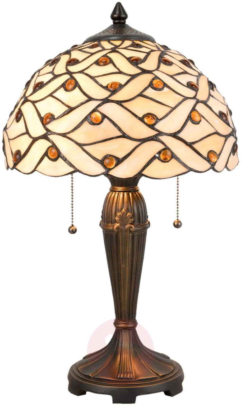 Clayre & Eef Lampa stołowa 5181 w stylu Tiffany