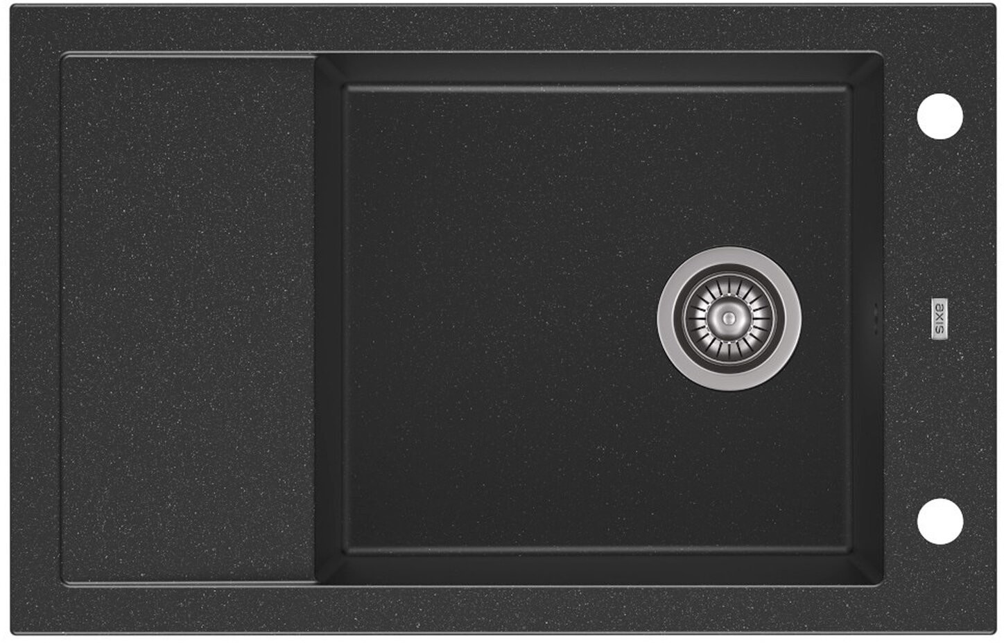 AXIS GROUP Zlew A-Point 40 1-komorowy czarny