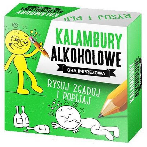 Gra imprezowa kalambury alkoholowe 1szt. 407938