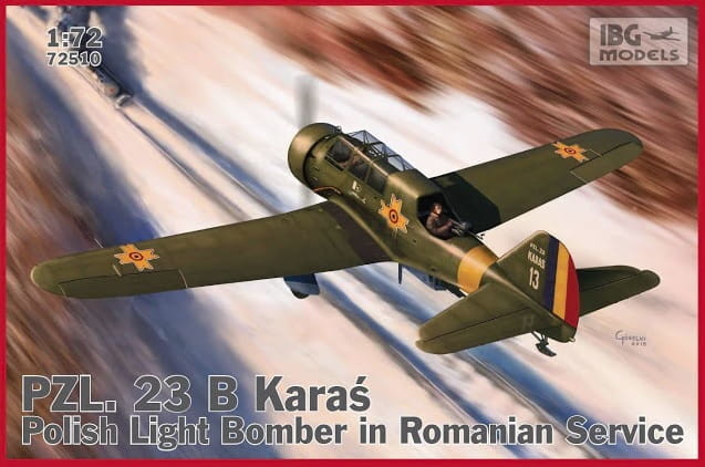 IBG PZL.23B Karaś Polish Light Bomber in Romanian Service 72510