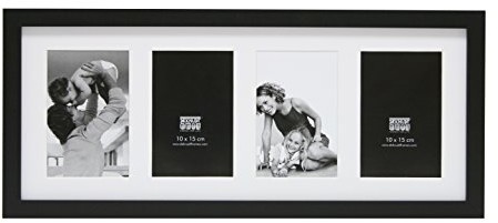 Deknudt Frames S66KA4-10.0X15.0 ramka na 4 zdjęcia, duży format, czarna S66KA4-10.0X15.0